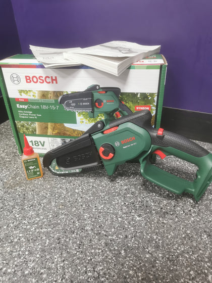 Bosch Easy Chain 18v-15-7 Cordless Pruner Saw - ** OPENED IN STORE ** BOXED