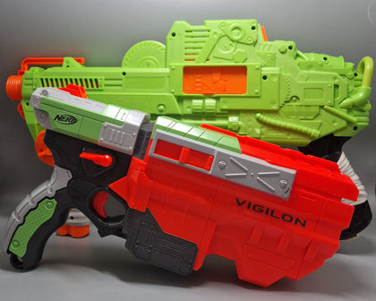 Neft Guns Green/Orange x5 Guns And Bits