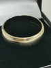 Hallmarked and tested 9karat gold (375) ring size V