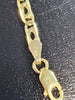 9ct Yellow Gold Fancy Link Bracelet - 7.5" - 3.79g
