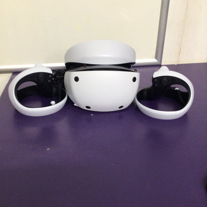 PS VR2 with sense controllers.