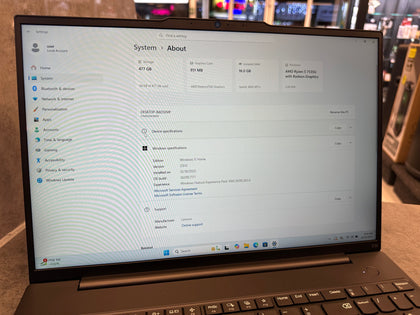 Lenovo E16 Gen 2 512GB SSD 16gb Ram Ryzen 5 7535u
