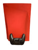 Playstation 5 Console with red skin and black pad Disc Edition