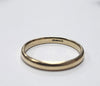 9ct Yellow Gold Band Ring -2.65g - size U - Hallmarked