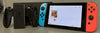 Nintendo Switch MOD.HAC-001 Neon Red/Blue Joy-Con's Console Bundle ( + Unboxed Hello Neighbor )** Unboxed **