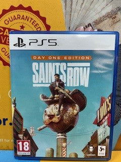 Saints Row: Day One Edition (PS5).