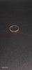 9ct Yellow Gold Ladies Ring With 0.1ct Diamomd Stones - 1.18 Grams - Size J