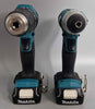 Makita Cordless Combi Drill & Impact Driver Kit 12V (CLX228AJ) + 2 Batteries inc