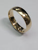 9CT GOLD WEDDING BAND SIZE R