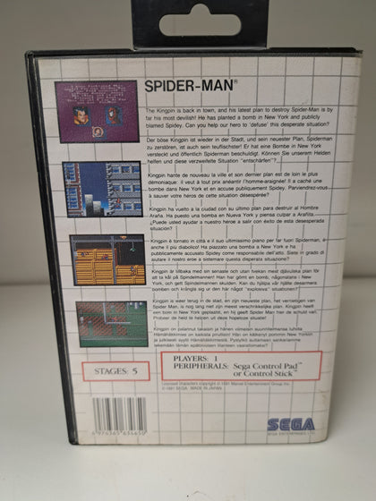 Spider-Man - SEGA Master System - Great Yarmouth