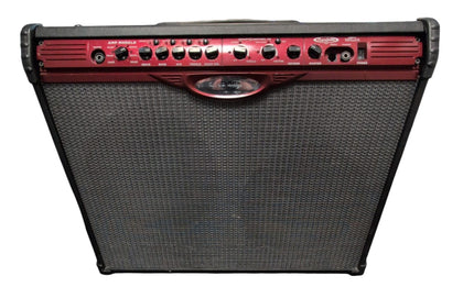 Line Spider 212 100 Watts 2 12 inch Stereo Speakers and FX with Line FB4 4 Chanel Foot Pedal 