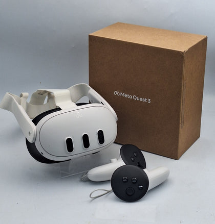 Meta Quest 3  512GB VR headset with controllers, lead and box
