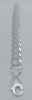 ** BRAND NEW ** 925 silver bracelet 8" 32.0G Curb Style