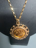 22CT/9CT 14.4G 9CT Gold Chain 10.4G - 22CT Half Sov 4G