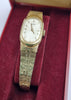 Seiko 11-8300 Ladies Manual Wristwatch - Gold Coloured 2-piece Integral Bracelet