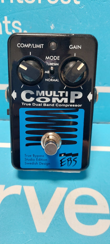 EBS Multicomp Blue Label Compressor Pedal.