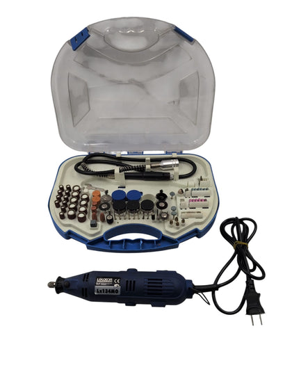 Louxor LX134MO Wired Grinder (Requires UK Adapter) with 70m Piece Set and Case 