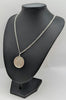 !!BRAND NEW!! 925 Hallmarked, Sterling Silver, St. Christopher Pendant on Curbed Chain, 22", 23.2g