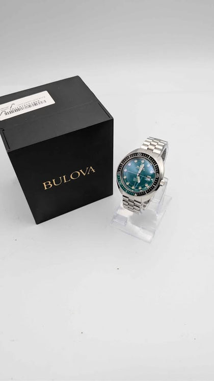 Bulova Oceanographer Devil Diver Green Dial Automatic Sapphire Men's Watch