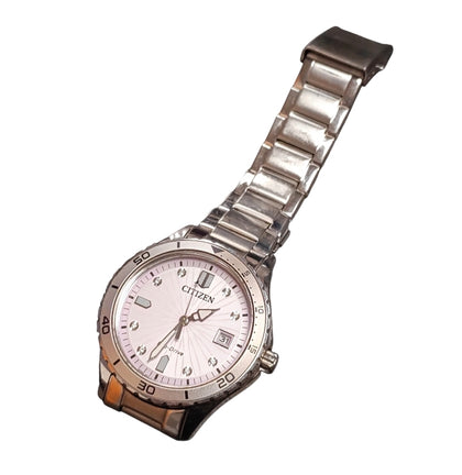 Citizen Ladies Mother-of-Pearl Dial Stainless Steel Watch**Boxed**