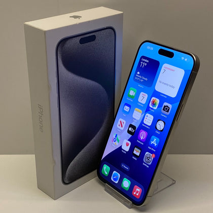 Apple iPhone 15 Pro Max Unlocked Model A3106 512GB in White Titanium Boxed