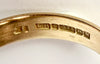 9ct Gold Wedding Band Size Y.5