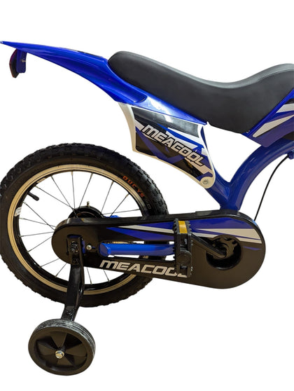 MEACOOL Kids Motorbike style bicycle. Ages 4-8