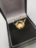 9CT Gold Imperio Mexicano 1865 Coin Ring, 2.4Grams, 375 Hallmarked (SIZE: Q)
