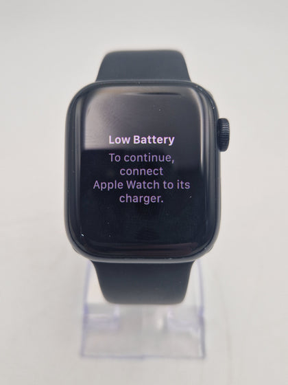 **DEAL** Apple Watch Series 8 GPS black with black rubber strap and box