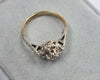 18ct Gold Diamond Ring Size "J1/2"