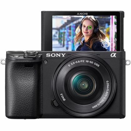 Sony Alpha 6400 | APS-C Mirrorless Camera with Sony 16-50 mm f/3.5-5.6 Power Zoom Lens