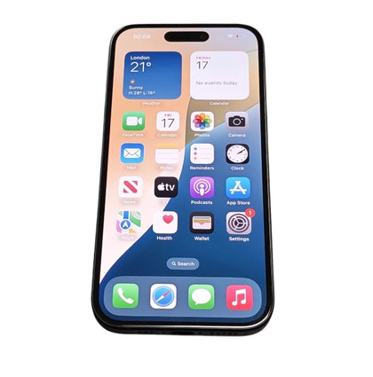 Apple iPhone 16 128GB Unlocked Black **Unboxed**