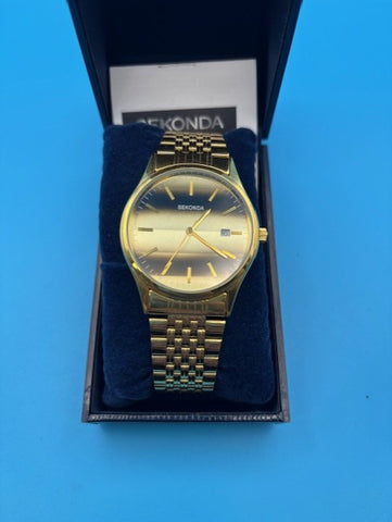 Sekonda Tiger Eye Bracelet Dress Watch 3740 Gold colour...