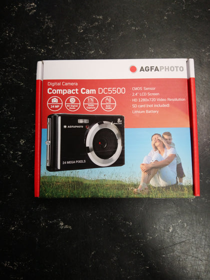 Agfa Realishot DC5500 Compact Digital Camera Black (Sealed).