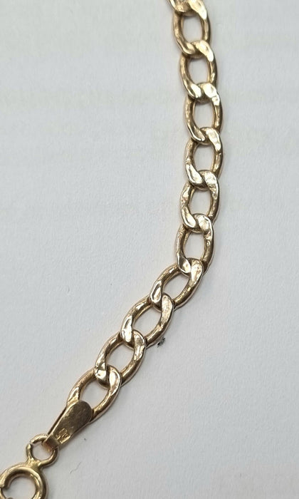 9ct Gold Bracelet 7.5