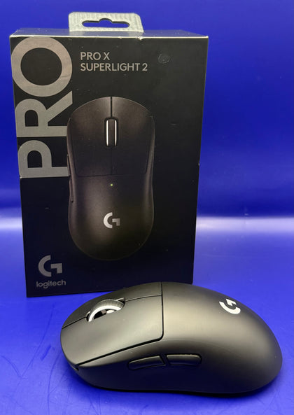 Logitech G Pro X Superlight 2 Wireless Gaming Mouse Black Boxed - Chesterfield