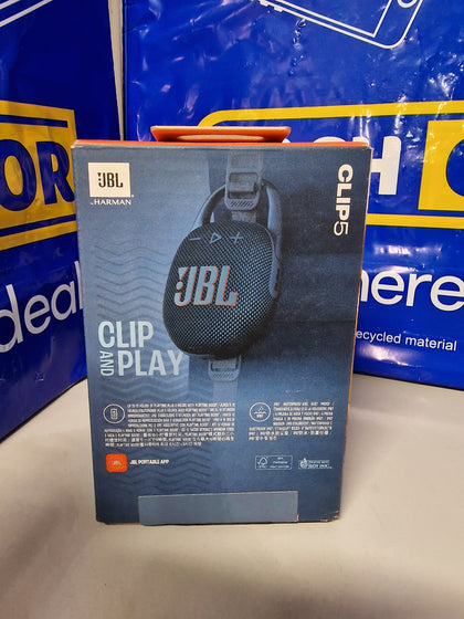 JBL Clip 5 Bluetooth Speaker - Blue