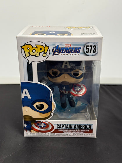 funko pop avengers captain america broken shield 573