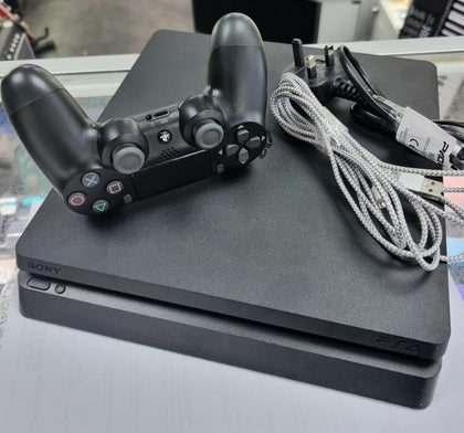 Playstation 4 Slim Console, 500GB Black, V.G.C