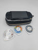 PSP Original Console, Black With Case & 3 Loose Games