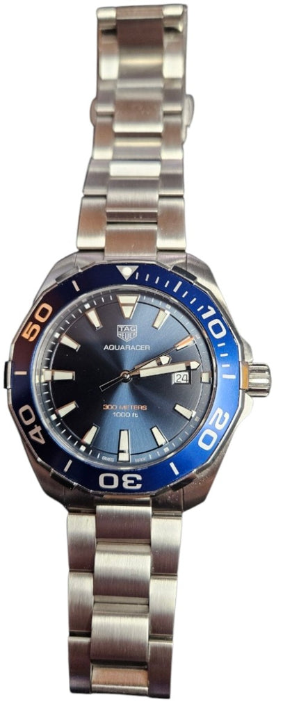 Tag Heuer Men's Aquaracer Stainless Steel Watch - Boxed with Papers
