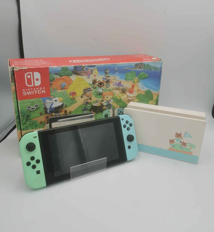 Nintendo Switch Animal Crossing Console, 32GB, Boxed, No Game Included