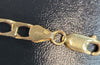 9CT Yellow Gold Cuban Link Bracelet - 6.3G - 9.5" - Hallmarked