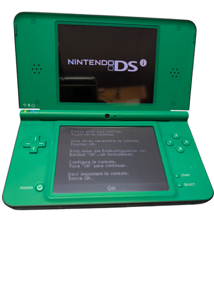 GREEN NINTENDO DSI XL CONSOLE PRESTON STORE