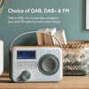 I-BOX DAB/DAB+/FM Radio with Bluetooth, Mains and Battery Portable