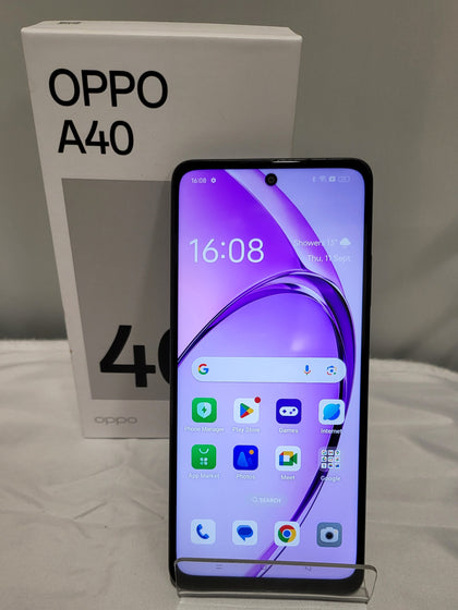 OPPO A40 4GB/128GB Black Smartphone, Unlocked.