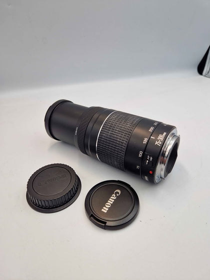 Canon EF 75-300mm f/4-5.6 III USM Black Lens - Unboxed