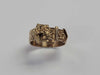 9ct Gold Buckle Ring - Size K