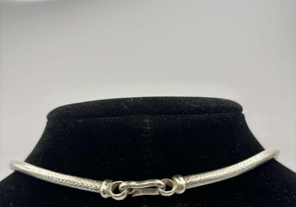 925 silver rope style chain 44.86g 16'' boxed