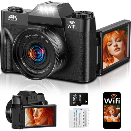 4K 75MP Digital Camera